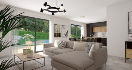 Plain-pied GI 4 ch _ CHAMBRE TWIN + 2 x SUITES PARENTALES 32190-4586modele620210611r9pmT.jpeg - Maisons de Manon