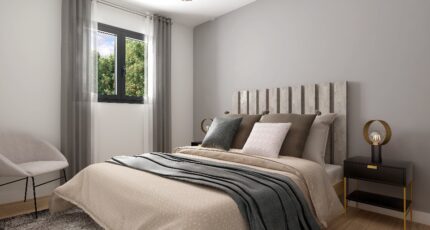 Plain-pied GI 4 ch _ CHAMBRE TWIN + 2 x SUITES PARENTALES 32190-4586modele1020210611tzTec.jpeg - Maisons de Manon