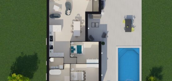 Maison neuve à , Var