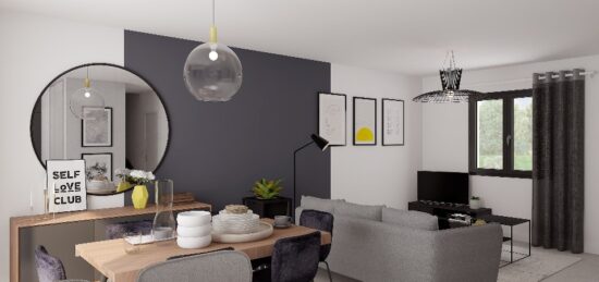 Maison neuve à Mus, Occitanie