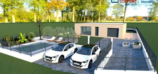 Maison neuve à Béziers, Occitanie