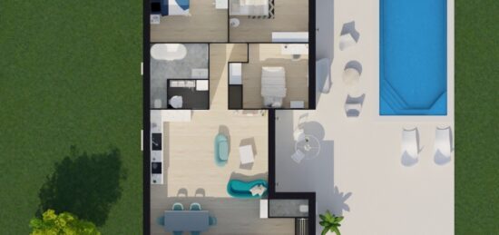 Maison neuve à , Var