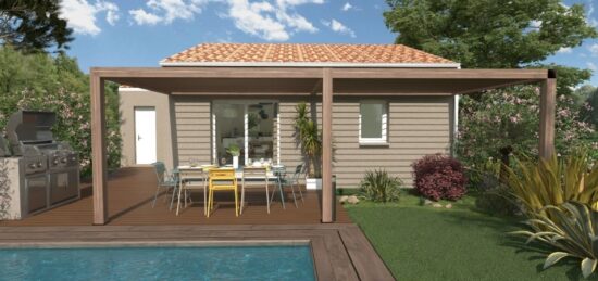 Maison neuve à Paraza, Occitanie