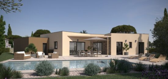 Maison neuve à Saint-Théodorit, Occitanie