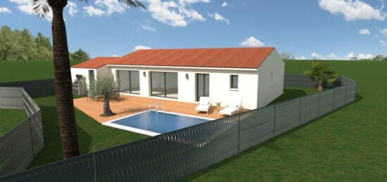 Maison neuve à Pollestres, Occitanie