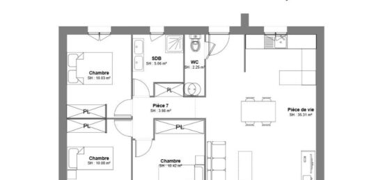 Maison neuve à , Var