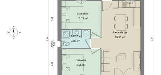 Maison neuve à , Var