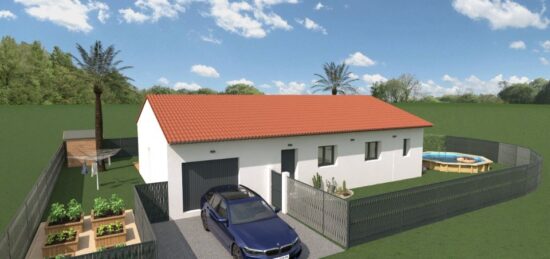 Maison neuve à Cases-de-Pène, Occitanie