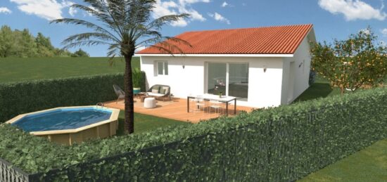 Maison neuve à Saint-Jean-Lasseille, Occitanie