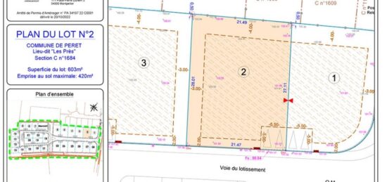 Terrain à bâtir à , Hérault