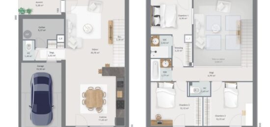 Maison neuve à , Var