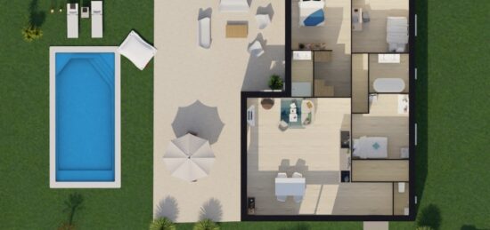 Maison neuve à , Var