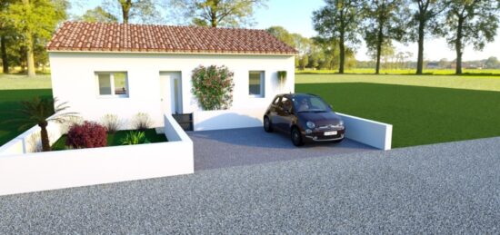 Maison neuve à Bédarieux, Occitanie