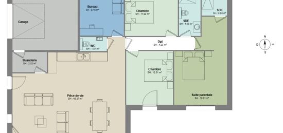 Maison neuve à , Var