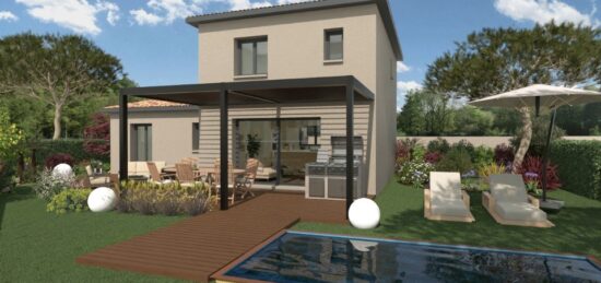 Maison neuve à Canet, Occitanie