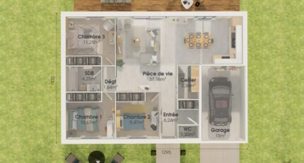 Maraussan Maison neuve - 2389848-4586modele720210624NQXaT.jpeg Maisons de Manon