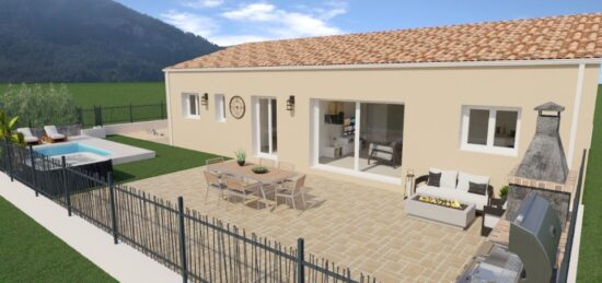 Maison neuve à Lieuran-lès-Béziers, Occitanie