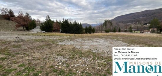 Terrain à bâtir à Bevons, Provence-Alpes-Côte d'Azur