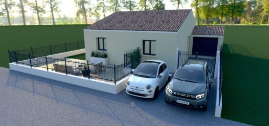 Maison neuve à Magalas, Occitanie