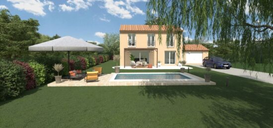 Maison neuve à Cucuron, Provence-Alpes-Côte d'Azur