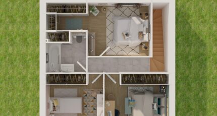 Digne-les-Bains Maison neuve - 2438513-4586modele820210624gk0cJ.jpeg Maisons de Manon