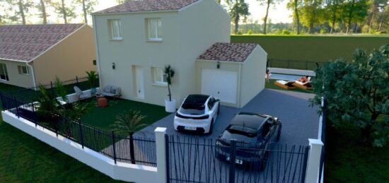 Maison neuve à Portiragnes, Occitanie