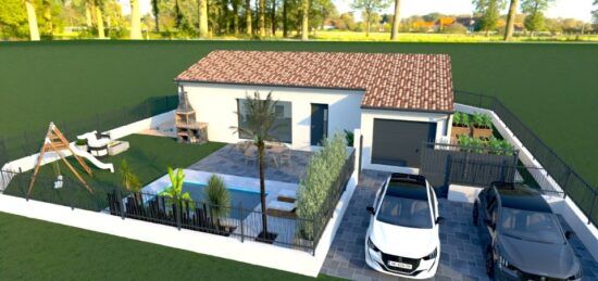 Maison neuve à Portiragnes, Occitanie