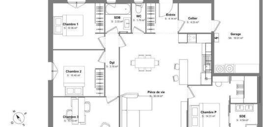 Maison neuve à , Hérault