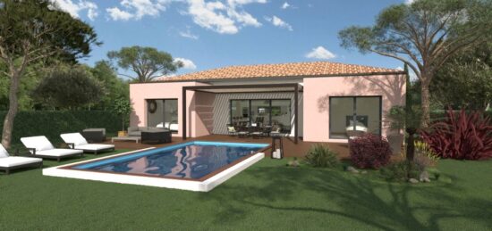 Maison neuve à Moussan, Occitanie