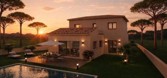 Maison neuve à Hyères, Provence-Alpes-Côte d'Azur