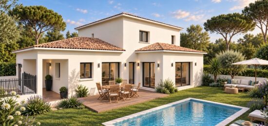 Maison neuve à Hyères, Provence-Alpes-Côte d'Azur