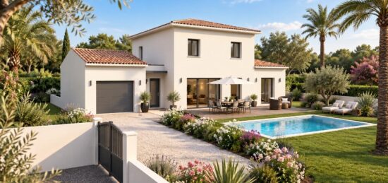 Maison neuve à Hyères, Provence-Alpes-Côte d'Azur